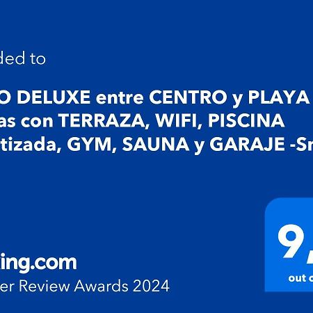 Atico Deluxe Entre Centro Y Playa Salinas Con Terraza, Wifi, Piscina Climatizada, Gym, Sauna Y Garaje -Smart Tv Roquetas de Mar Zewnętrze zdjęcie
