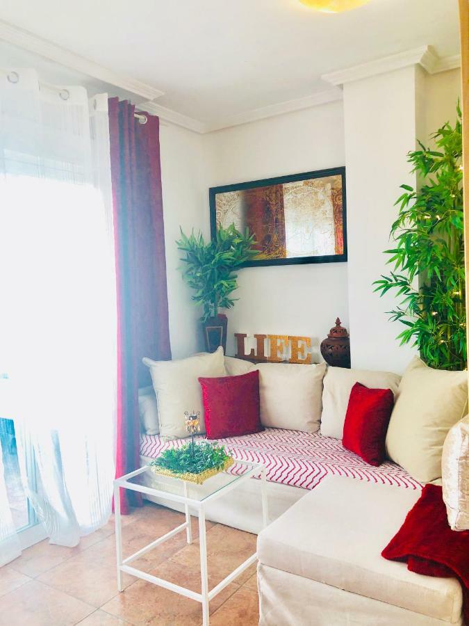 Atico Deluxe Entre Centro Y Playa Salinas Con Terraza, Wifi, Piscina Climatizada, Gym, Sauna Y Garaje -Smart Tv Roquetas de Mar Zewnętrze zdjęcie